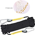 Miniatyrbillede 2 af 6: Udendørs reb diameter 8mm tyk nylon reb, 10m/20m KLB