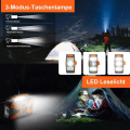 Miniatyrbild 4 av 7: Solardriven nödradio med vev, 10000 mAh bärbar vevradio