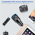 Pikkukuva 6 / 8: Auton laturi PD USB -auton laturi 2 porttia virransyötöllä MacBook KLB:lle