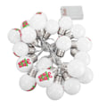 Miniatyrbillede 5 af 8: 9.8 Fu 20 LED'er Bold Pære Lysstreng Batteridrevet Jule KLB