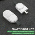 Miniatyrbilde 7 av 8: Lader for Apple Watch, iwatch Series 6/5/4/3/2/1/SE, med svart hengespenne