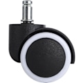 Pikkukuva 1 / 8: x kovia lattiaa varten tarkoitetut pyörät, pyörivät tuolin pyörät, 11 mm / 48 mm, pyöräsetti toimistotuolille