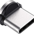 Miniatyrbillede 2 af 3: 540 Graders Magnetisk Opladningskabel Nylonflettet 3-pak Tips til Type C