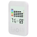 Miniatyrbillede 1 af 8: Touch Screen Termohygrometer Elektronisk Digital Vægmonteret KLB