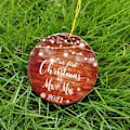Miniatyrbillede 5 af 5: Vores første jul som gift Hr. & Fru Ornamenter 2021 KLB