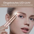 Miniatyrbilde 5 av 7: Øyenbryns trimmer, elektrisk øyenbryns barbermaskin, smertefri trimmer KLB