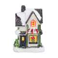 Miniatyrbilde 1 av 8: Julelandsbyhus LED juleharpikslyshus KLB