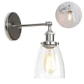 Miniatyrbillede 1 af 8: Moderne klare glasloftlamper vægbelysningsstil 1 KLB