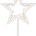 Pikkukuva 1 / 7: 20 LED-koristevalo tähti kylmä lämmin valkoinen joulutähti valo tähti koristeellinen tähti KLB
