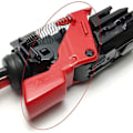 Miniatyrbild 4 av 5: Hållbar röd strömbrytare för Dyson V10 V11 dammsugare, robust avtryckarswitch