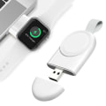 Pikkukuva 2 / 8: Apple Watch -laturi, iwatch Series 6/5/4/3/2/1/SE, valkoisella ripustuslukolla