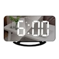 Miniatyrbild 1 av 7: Multifunktionell LED-spegel smink spegel klocka skrivbordsklocka skrivbord automatisk