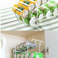 Miniatyrbillede 5 af 7: Dispenser til drikkevarer, øl, drikkevarer, opbevaringsstativ, dåseholder, køkkenstativ KLB