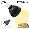 Miniatyrbillede 1 af 8: Reptillampe skærm, keramisk varme UVA/UVB 5,5 tommer KLB