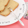 Miniatyrbillede 5 af 8: 10 stk./sæt 304 rustfrit stål frugtgaffel sæt kage dessert KLB
