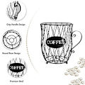 Miniatyrbild 4 av 6: Kaffe korg, kaffestativ, kaffekapslar, kaffebönor rack, kaffekapslar korg