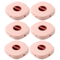 Miniatyrbilde 1 av 5: 6 stk. kabelhåndtering kabel med nordisk rosa KLB