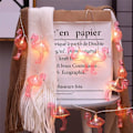 Miniatyrbild 1 av 7: Rosa Flamingo LED-ljusslingor för utomhusbruk 3m Set med 20 KLB