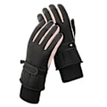 Miniatyrbild 1 av 6: Ski Snow Gloves Vinter Kallt Väder Vindtät Varm Snowboard Spo Svart KLB