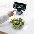 Miniatyrbilde 3 av 8: Stativ for iPhone 12, holder, mobiltelefonholder for skrivebord grå