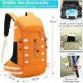 Miniatyrbild 4 av 5: 40L vattentät ultralätt ryggsäck för bergsklättring och camping