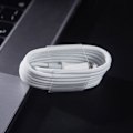 Miniatyrbillede 2 af 6: til Lightning-kabel iPhone hurtigopladningskabel USB-C-strømforsyning