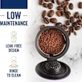Miniatyrbilde 5 av 5: Gjenbrukbar kaffefilter, enkel å bruke (4 stk. per pakke)