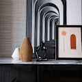 Miniatyrbild 2 av 3: 3-delad abstrakt konstskulptur Tänk modellering Heminredning