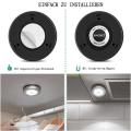 Miniatyrbilde 3 av 6: Nattlys med bevegelsessensor, 6 LED bevegelsessensorlys KLB