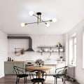 Miniatyrbilde 7 av 8: Retro taklampe, E26 industriell taklampe, 70 cm diameter, for