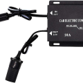Miniatyrbilde 1 av 5: Bilstrømomformer, 10A 24V til 12V Strømforsyning Trinn Ned Transformer KLB