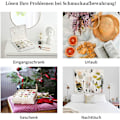 Miniatyrbild 4 av 6: Smyckeskrin Organizer för Kvinnor Flickor Fru Ideal Present