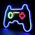 Miniatyrbillede 5 af 5: Gaming væglampe - Neon lysskilt til gamer værelse - USB-drevet LED nattelys - Neon lys til gamer setup, soveværelse, gamer værelse