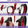 Miniatyrbilde 6 av 6: Øvre fast tetningsring for Dyson V11 V15 SV14 SV15 SV22
