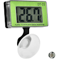 Miniatyrbilde 1 av 4: Akvarie Termometer Fisketank Temperaturmåler Verktøy LCD Digital Termometer Digital Display Akvarie Termometer med Sugskopp