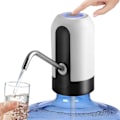 Miniatyrbild 1 av 6: Vattenautomat - USB-laddning Vattenpump för Flaska, Universell, Vit