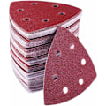 Miniatyrbillede 2 af 5: 80 stk. Sanding Triangle 60/80/120/240 Grit Sandpapir til Slibning og Polering KLB