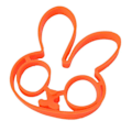 Pikkukuva 2 / 4: Silikoninen munakakkupannun muotti (oranssi)
