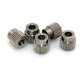 Miniatyrbillede 8 af 8: Præcisionstandhjul til ekstrudere - 36 tænder - rustfrit stål - sæt med 10 - 1,75 mm & 3 mm