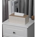 Miniatyrbild 5 av 5: Vävnadsask Set Rektangulär Läder Ansiktsvävnadsask Set