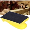 Miniatyrbild 3 av 4: 2 st Hand Sanding Block Rektangulär Självhäftande Sandpapper Pad Trä Poleringsverktyg Lämplig för Polering av Färg och Gips 70x134 KLB