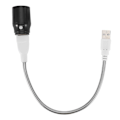 Miniatyrbild 3 av 8: 5V 1W långvarig plast mini USB LED-lampa för studier KLB