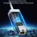 Miniatyrbilde 5 av 6: Ethernet-adapter USB 2.0 til 10 100 nettverk RJ45 LAN kablet hvit