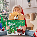 Miniatyrbild 4 av 6: Stora julklappspåsar, julklappspåsar för presenter, gröna