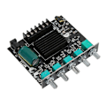 Miniatyrbillede 8 af 8: ZKMT21 BT forstærkerkort høj effekt lyd stereo DC1224V KLB