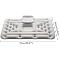 Miniatyrbillede 4 af 8: Beer Pong Luftmadras, Pool Pong Luftmadrasser Oppustelig Beer Pong Pool med KLB