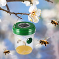 Miniatyrbild 7 av 8: Getingfälla, solcellsdriven flugfälla med ultraviolett LED-ljus, vattentät KLB