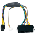 Miniatyrbild 2 av 8: 24-stifts till 6-stifts nätaggregat kabel, moderkort serveradapterkabel,