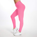 Miniatyrbilde 2 av 4: Berømte leggings, kvinners rumpe løftende yogabukser høye 01 rosa KLB