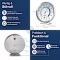 Miniatyrbillede 4 af 6: Analog hygrometer indendørs termometer - Høj kvalitet KLB